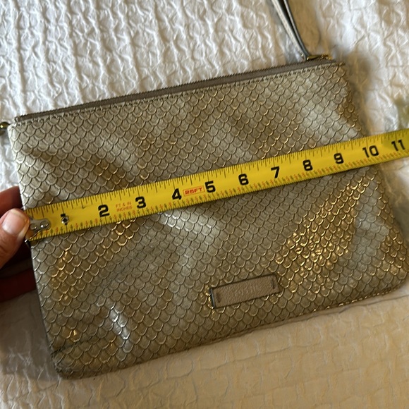Fossil Textured PVC Crossbody/Clutch - Picture 7 of 10